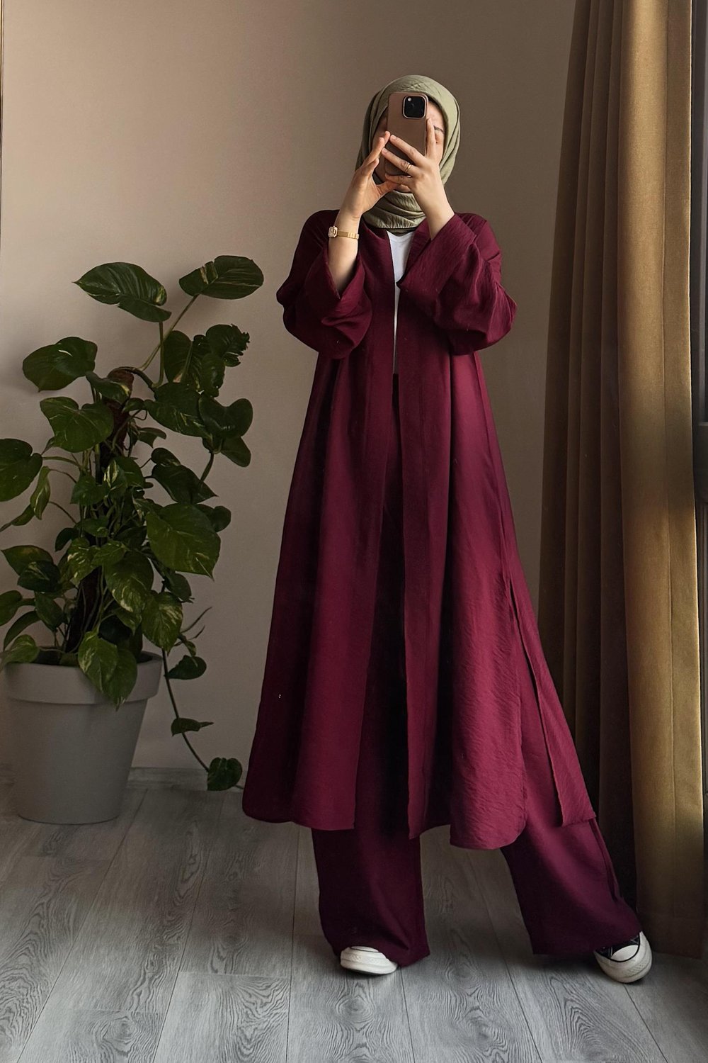 Modal Kimono - Bordo