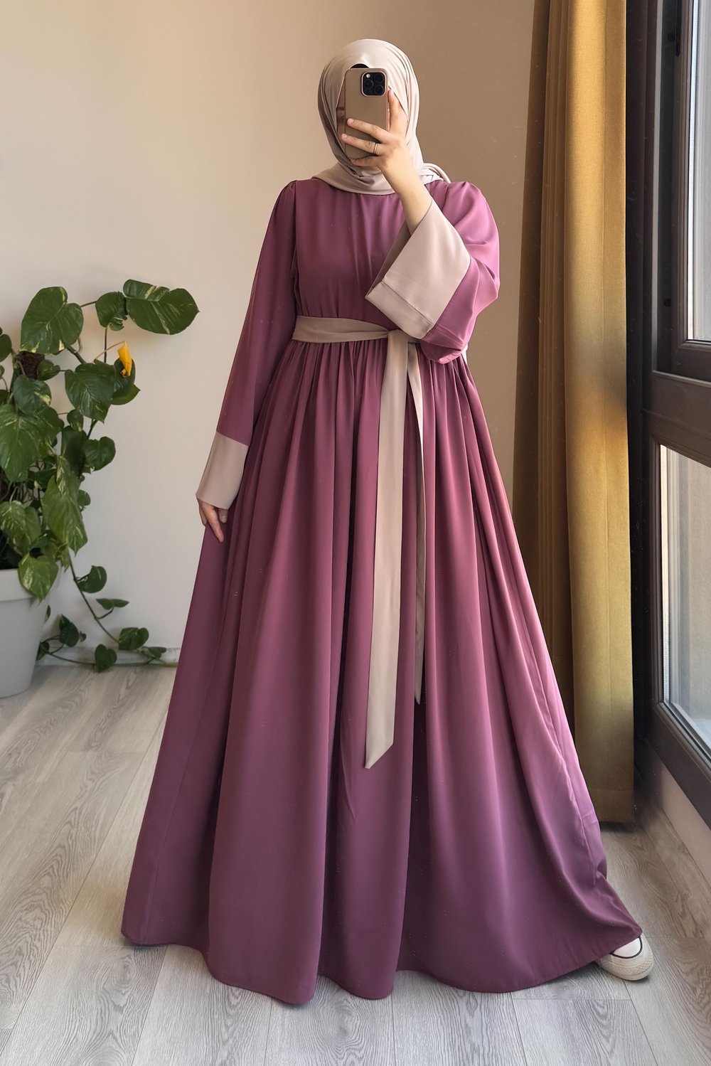 Nisa Elbise - Gül kurusu