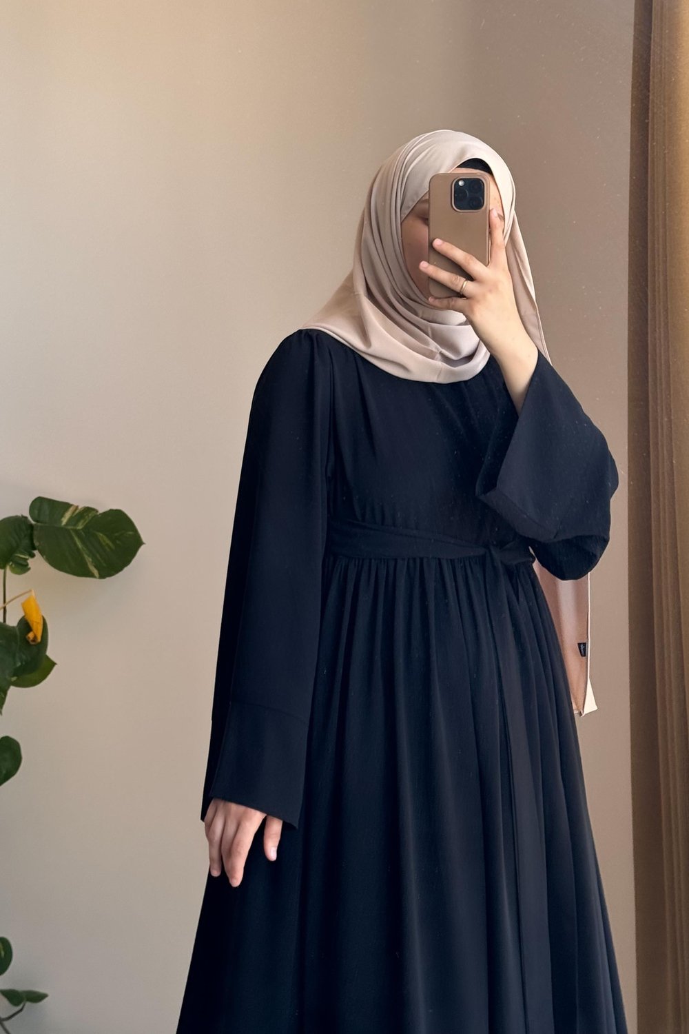 Nisa Elbise - Siyah
