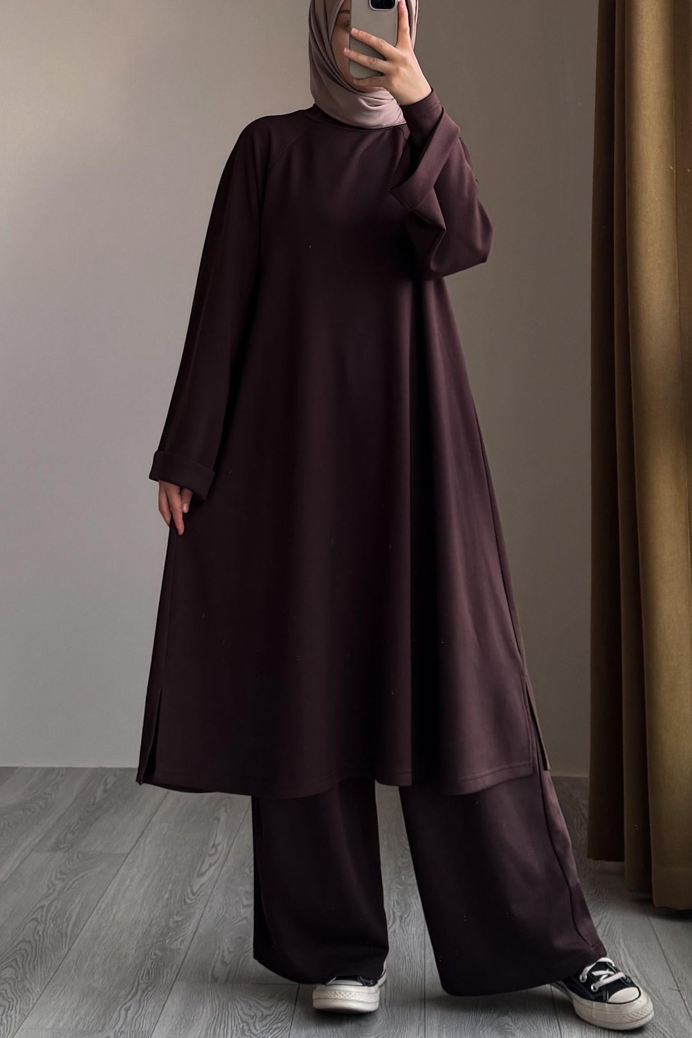 Oysho Pantolonlu Takım - Acı kahve