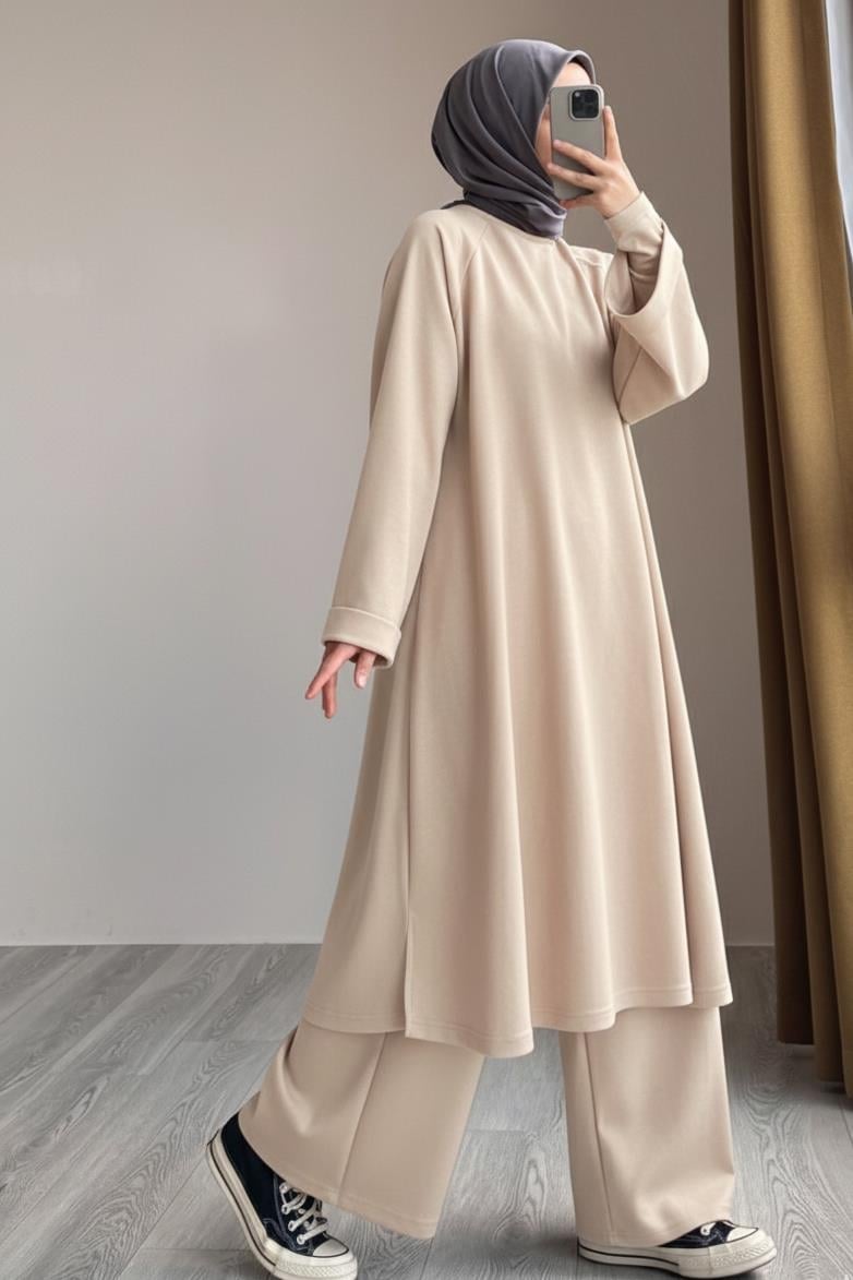 Oysho Pantolonlu Takım - Bej