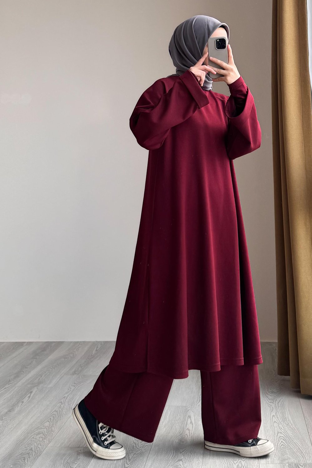 Oysho Pantolonlu Takım - Bordo