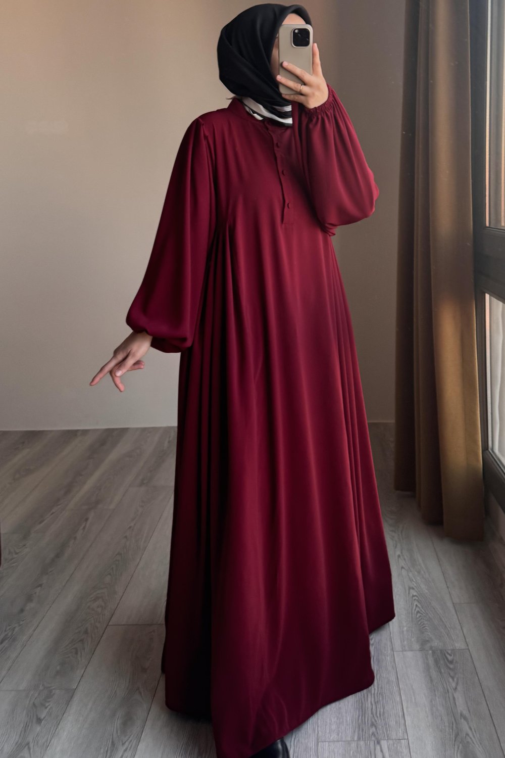 Sofia Elbise - Bordo