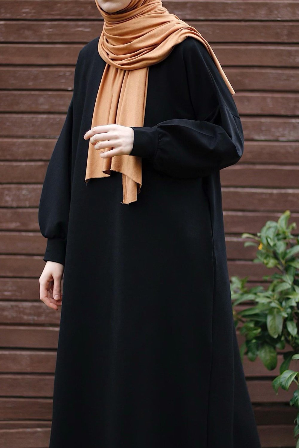 Sweat Elbise - Siyah