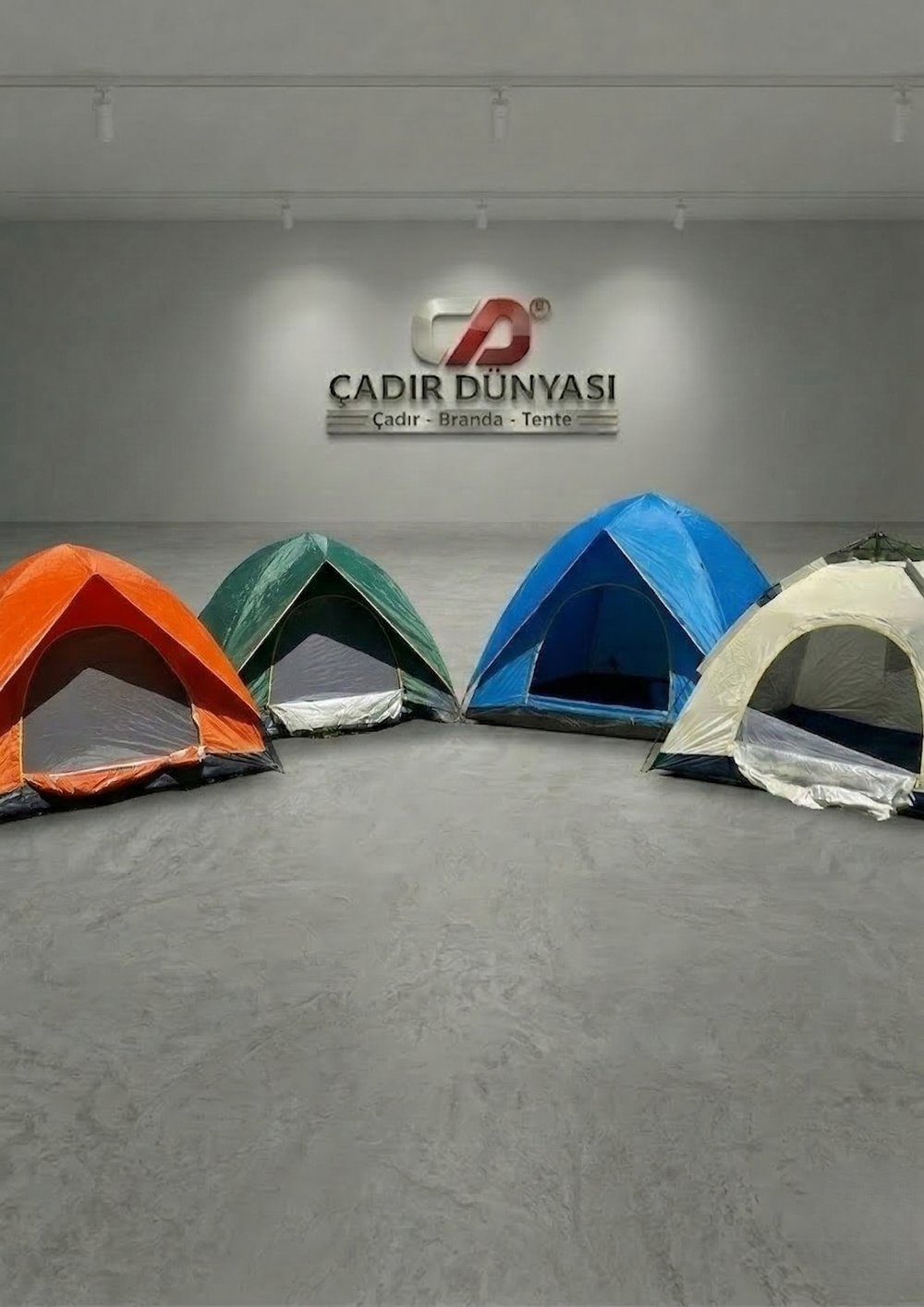 Çadır Dünyası 200x200 Otomatik Kamp Çadırı - Çift Katlı Su Geçirmez