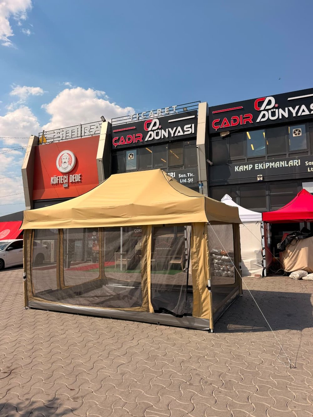 ÇADIR DÜNYASI 3*4.5 TENTİVA MODEL KAMP ÇADIRI