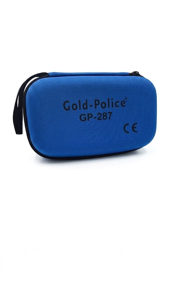 Çadır Dünyası Gold Police GP-287 Lazer Kamp Feneri - 50W 5000 Lümen Güçlü Işık, Teleskopik Zoomlu, Type-C Hızlı Şarjlı Powerbank Özellikli El Feneri