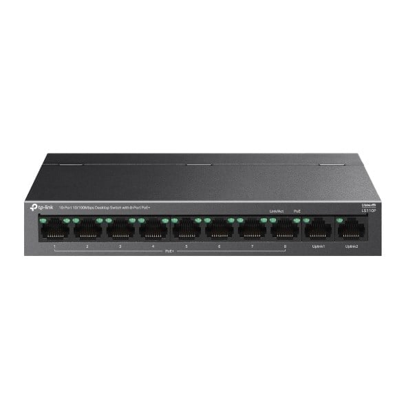 TP-LINK LS110P 10PORT 10/100 YÖNETİLEMEZ POE SWITCH
