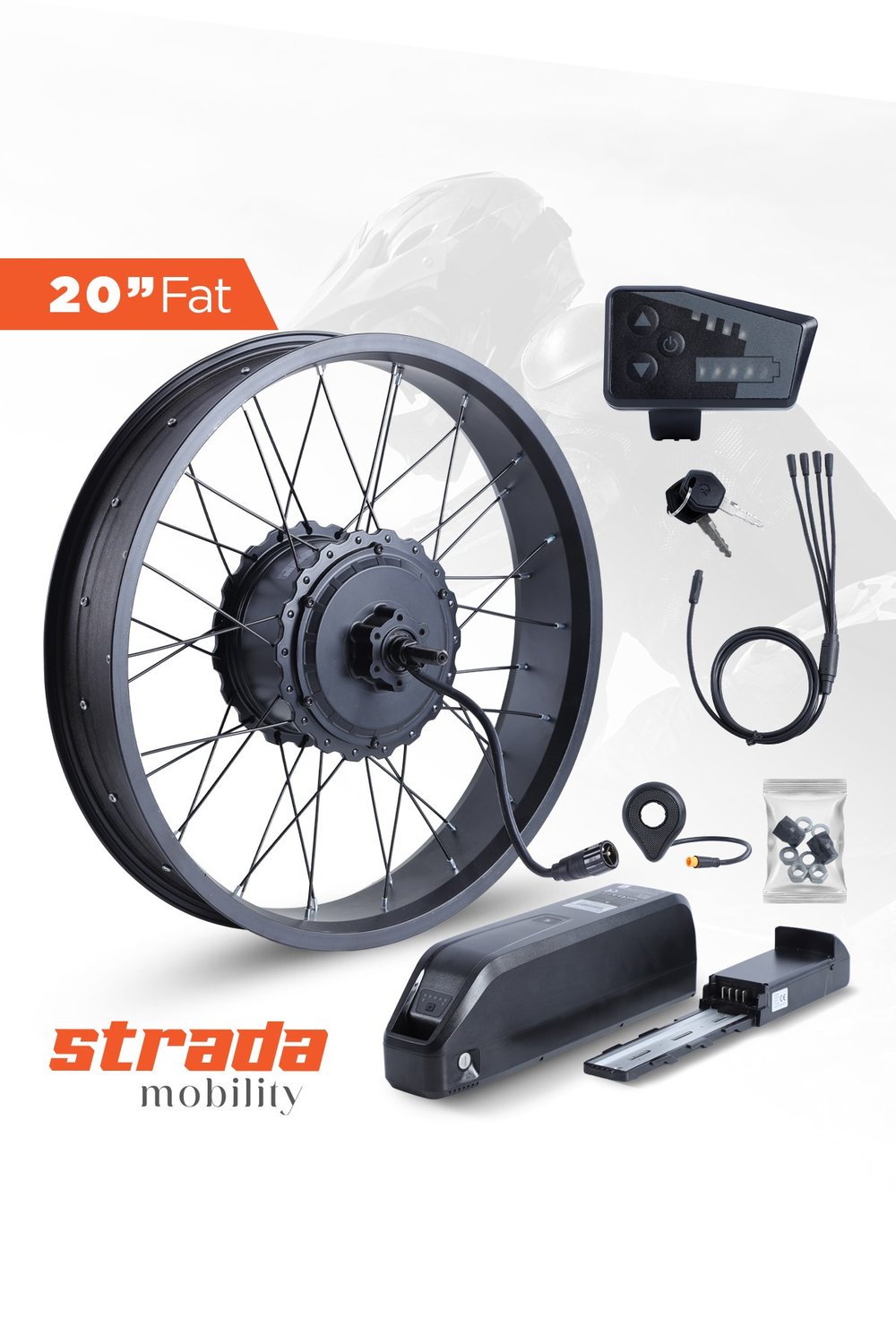 Strada Elektrikli Bisiklet Yüksek Performanslı Dönüşüm Kiti 750W