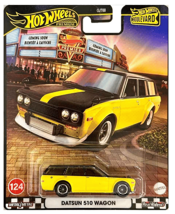 Hot Wheels Premium Boulevard Datsun 510 Wagon