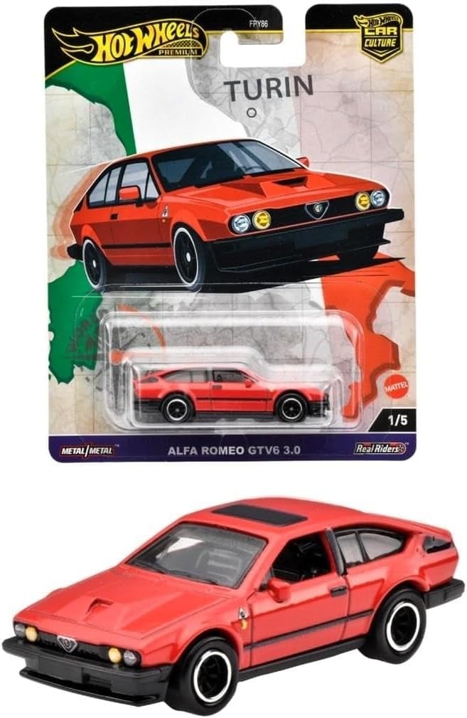 Hot Wheels Premium Car Culture Alfa Romeo GTV6 3.0