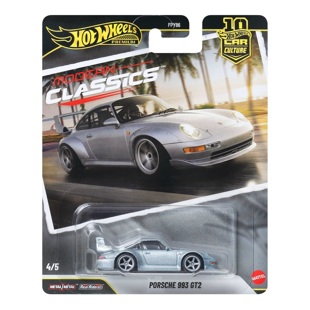Hot Wheels Premium Car Culture Modern Classics Porsche 993 GT2