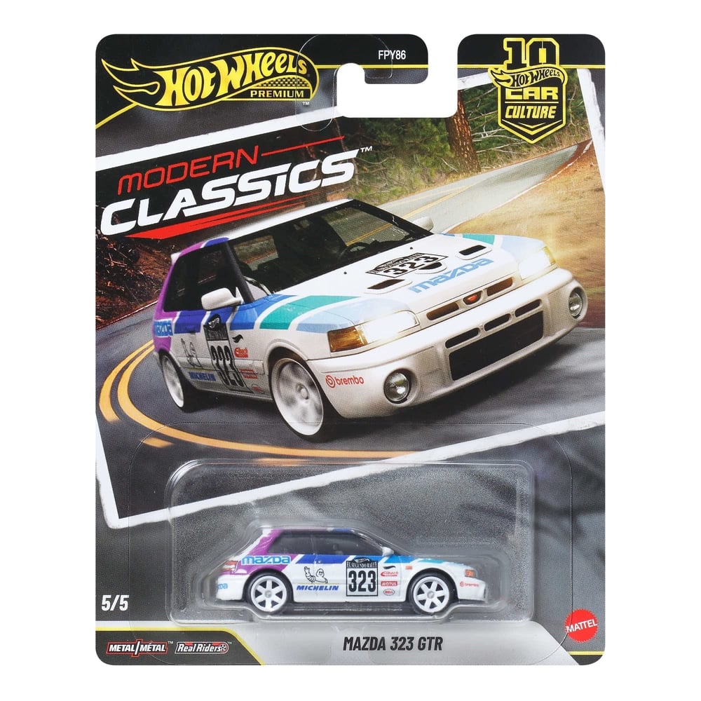 Hot Wheels Premium Car Culture Modern Classics Mazda 323 GTR