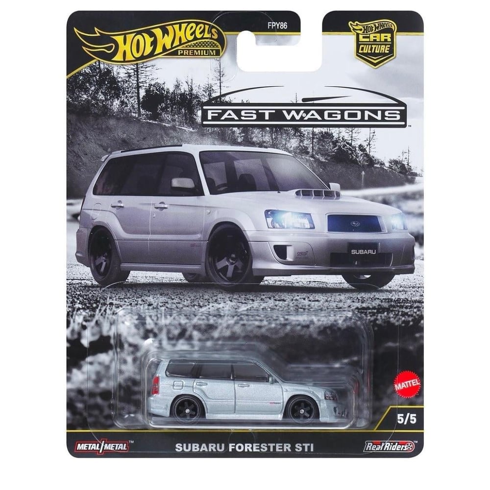 Hot Wheels Premium Fast Wagons Subaru Forester STI