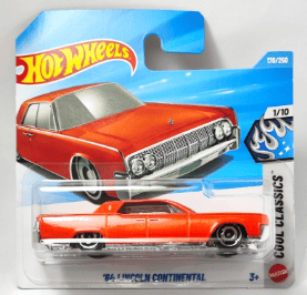 Hot Wheels Regular '64 Lincoln Continental 170/250