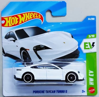 Hot Wheels Regular Porsche Taycan Turbo S 34/250