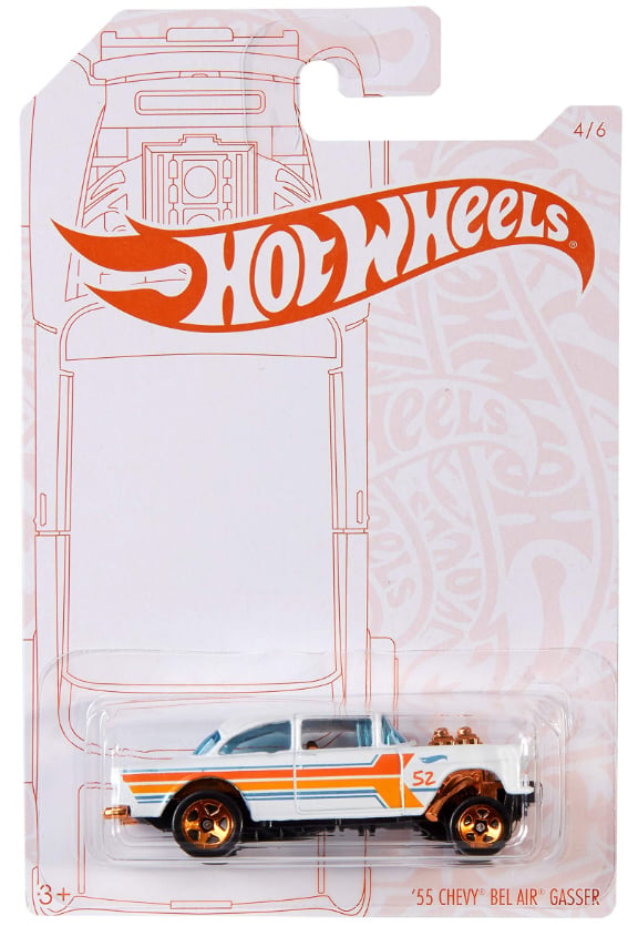 Hot Wheels Uzun Kart '55 Chevy Bel Air Gasser