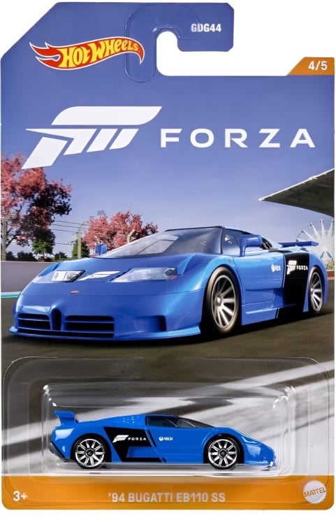 Hot Wheels Uzun Kart Forza '94 Bugatti EB110 SS