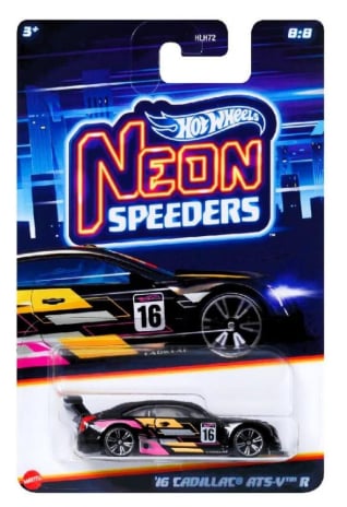 Hot Wheels Uzun Kart Neon Speeders '16 Cadillac ATS-V R