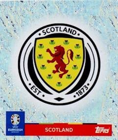 Topps Euro 2024 Futbol Çıkartmaları Logo (Scotland) - SCO 1