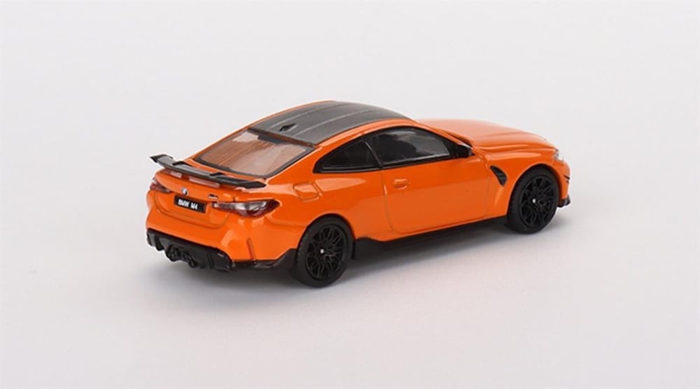 1/64 BMW M4 M-Performance G82 Fire Orange RHD Diecast Scale Model Car