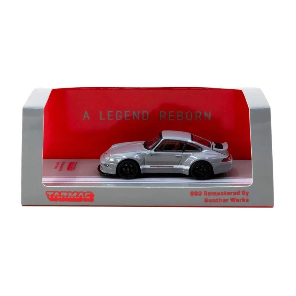 1/64 GW 993 Remastered By Gunther Werks Grey Diecast Scale Model Car