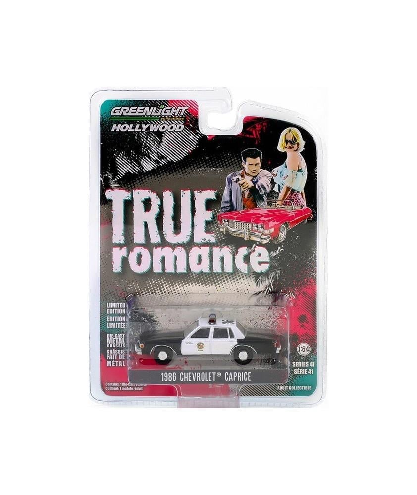 1:64 Hollywood Series 41 True Romance-1986 Chevrolet Caprice Police Greenlight