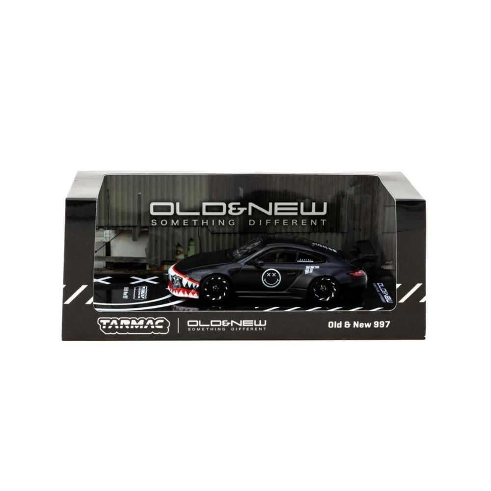 1/64 Old & New 997 Matte Black Diecast Scale Model Car