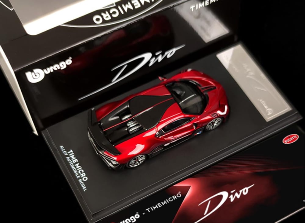 Bburago x TimeMicro Bugatti DIVO