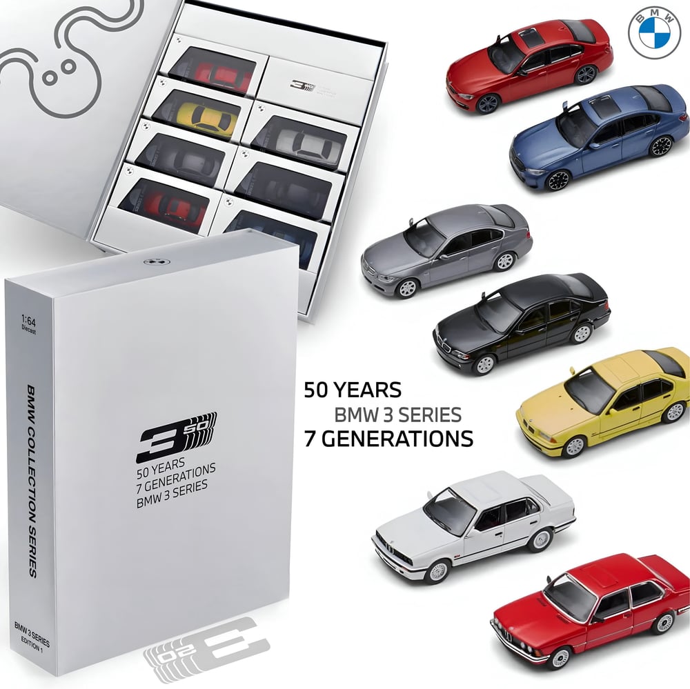 BMW Collector Set 50 Years of BMW 3series Series