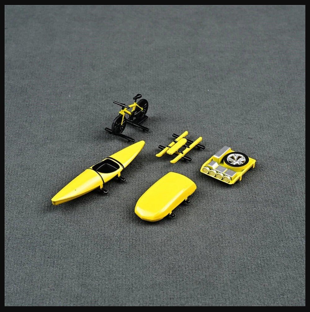 CM Model Accessories Rooftop Set Yellow