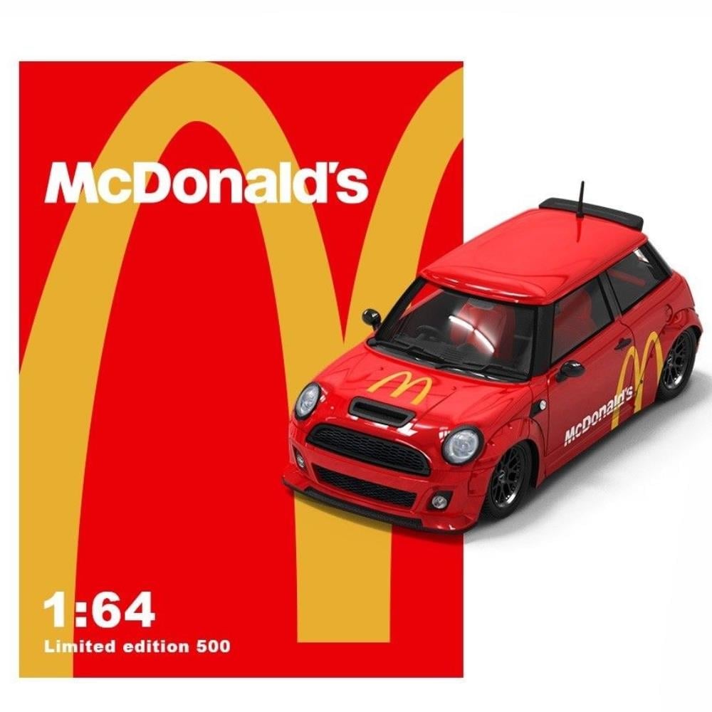COOL CAR 1/64 Mini Cooper with McDonald's Livery