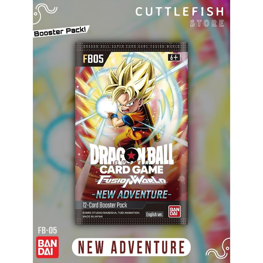 Dragon Ball Fusion World BOOSTER PACK -NEW ADVENTURE- [FB05]