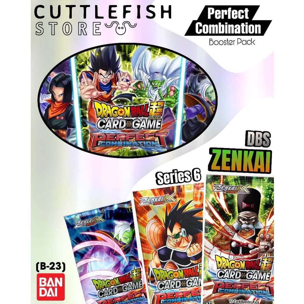 Dragon Ball Super CG Zenkai Ex Series Set 06 Perfect Combination [B23] Booster -1 Paket