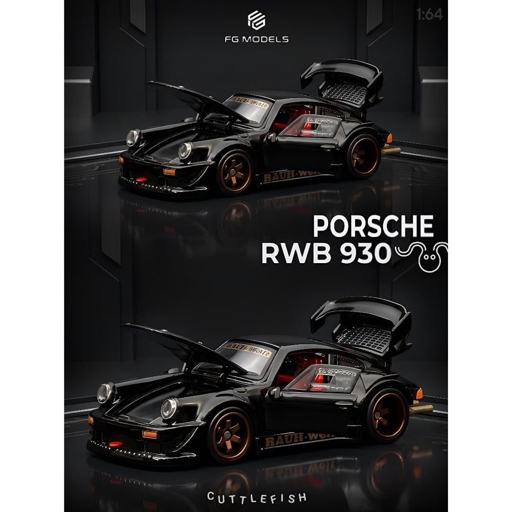 FG Models 1:64 RWB 930 Black