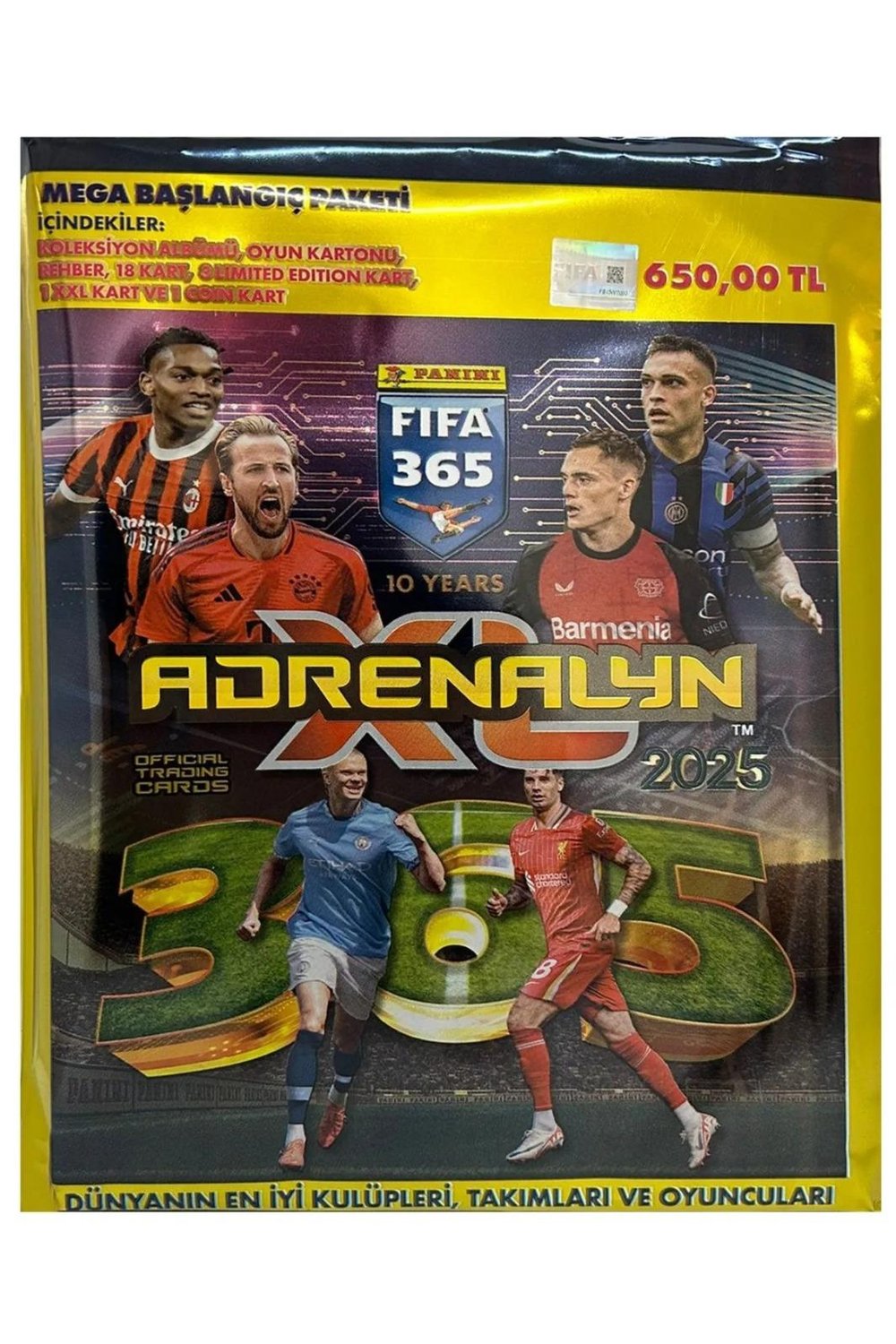 FIFA 365 Adrenalyn 2025 Mega Başlangıç Paketi
