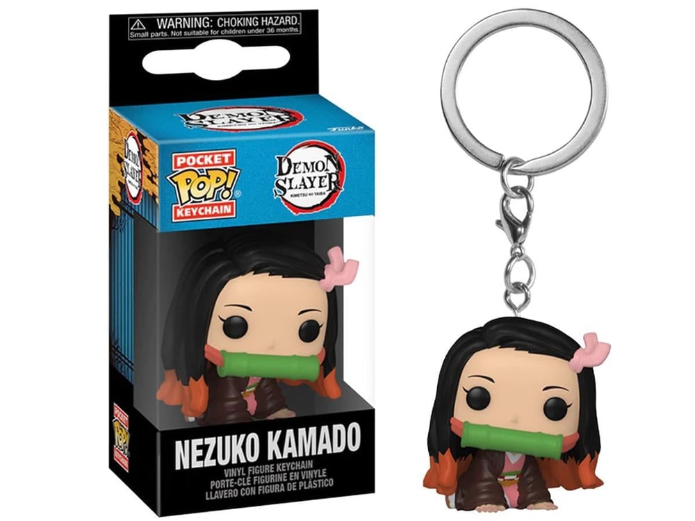 FUNKO POCKET POP: DEMON SLAYER: KIMETSU NO YAIBA - NEZUKO KAMADO ANAHTARLIK