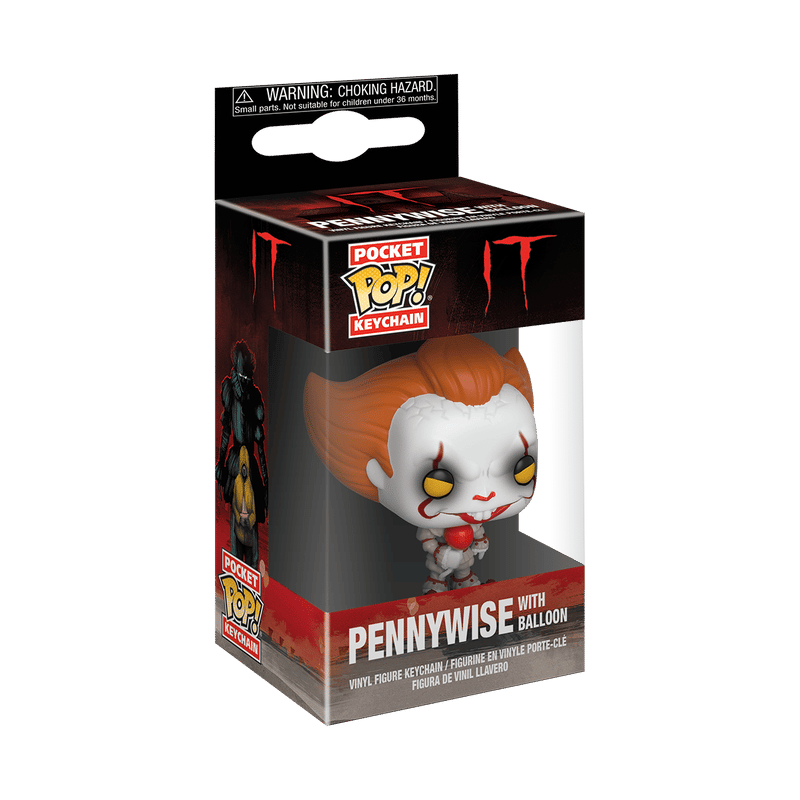 FUNKO POCKET POP! IT// Pennywise with Balloon Anahtarlık