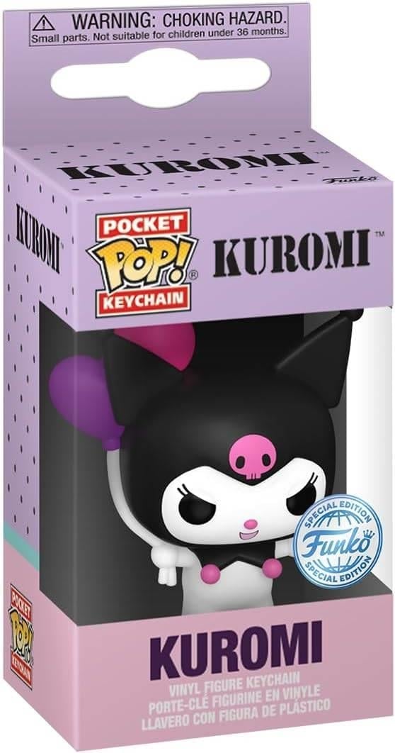 FUNKO POCKET POP SANRIO KUROMI - KUROMI BALLOON ANAHTARLIK