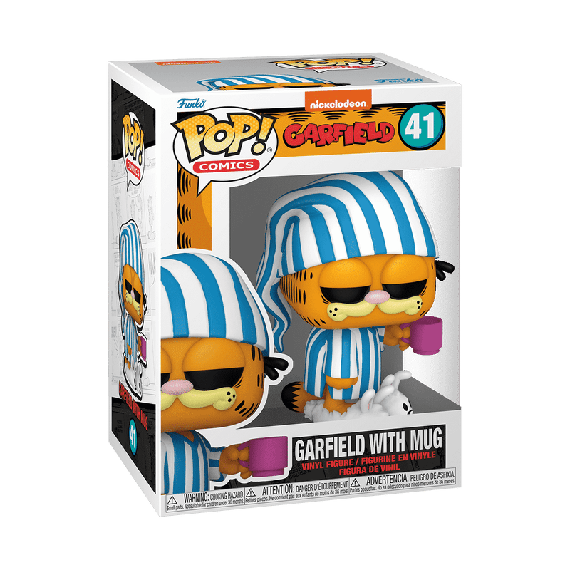 Funko POP! COMICS// Garfield with Mug No: 41