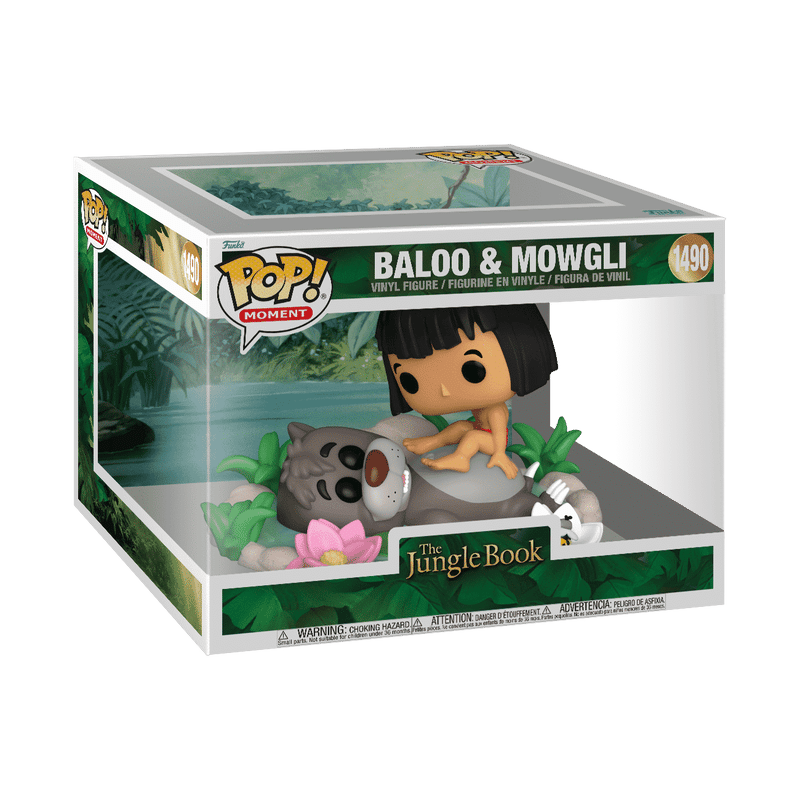 Funko POP! DISNEY MOMENT// Baloo & Mowgli No: 1490