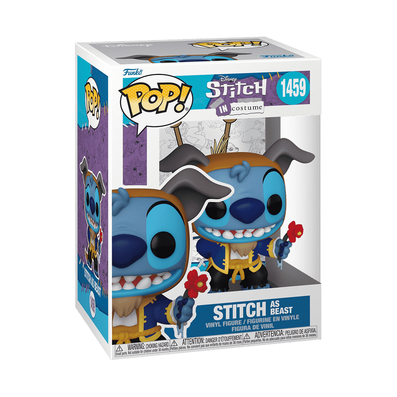 Funko POP! DISNEY// Stitch as Beast No: 1459