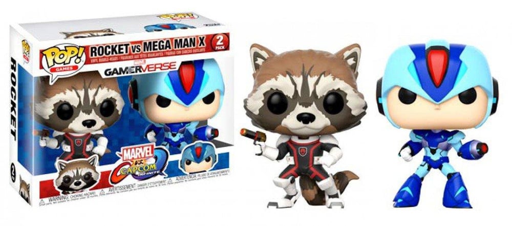 Funko Pop! Games: Rocket vs Mega Man X  //2PACK