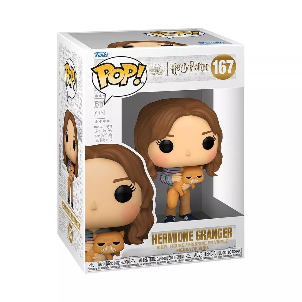 Funko POP! HARRY POTTER// Hermione Granger with Crookshanks No: 167