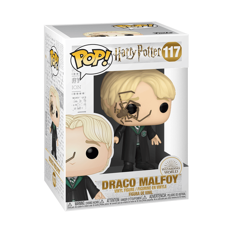 Funko Pop Harry Potter: Wizarding World - Draco Malfoy with Whip Spider Figürü No:117
