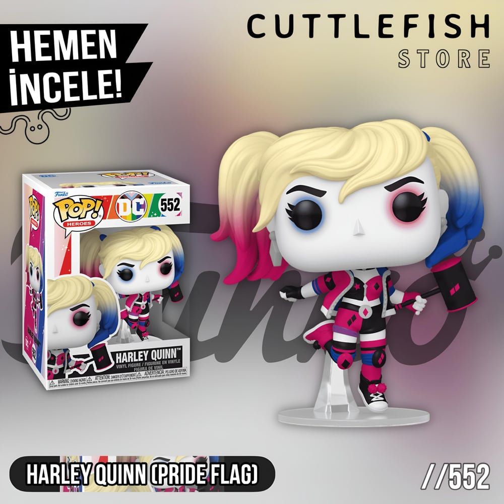 Funko Pop Heroes Dc Pride - Harley Quinn No:552