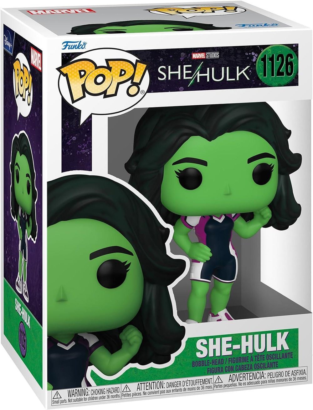 Funko Pop Movies Marvel She-Hulk Exclusive Figür No:1126