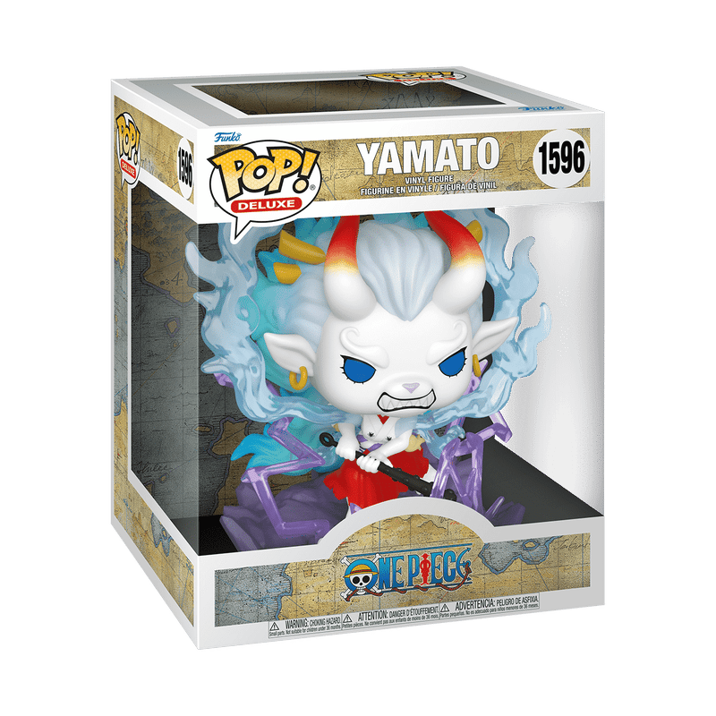 Funko POP! ONE PIECE// Yamato (Man-Beast Form) No: 1596 -Deluxe Pop-