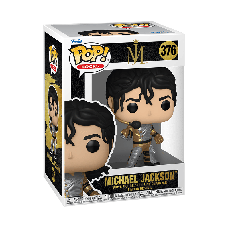 Funko POP! ROCKS// Michael Jackson No: 376 (History World Tour)