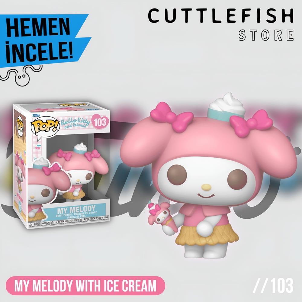 Funko Pop Sanrio Hello Kitty And Friends - My Melody with Ice Cream No:103